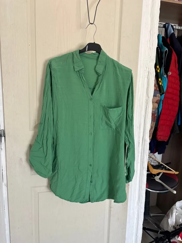 Chemise large femme