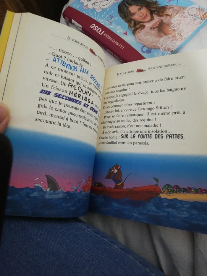 Livre "Geronimo Stilton Drôles de vacances pour Geronimo" - photo numéro 4