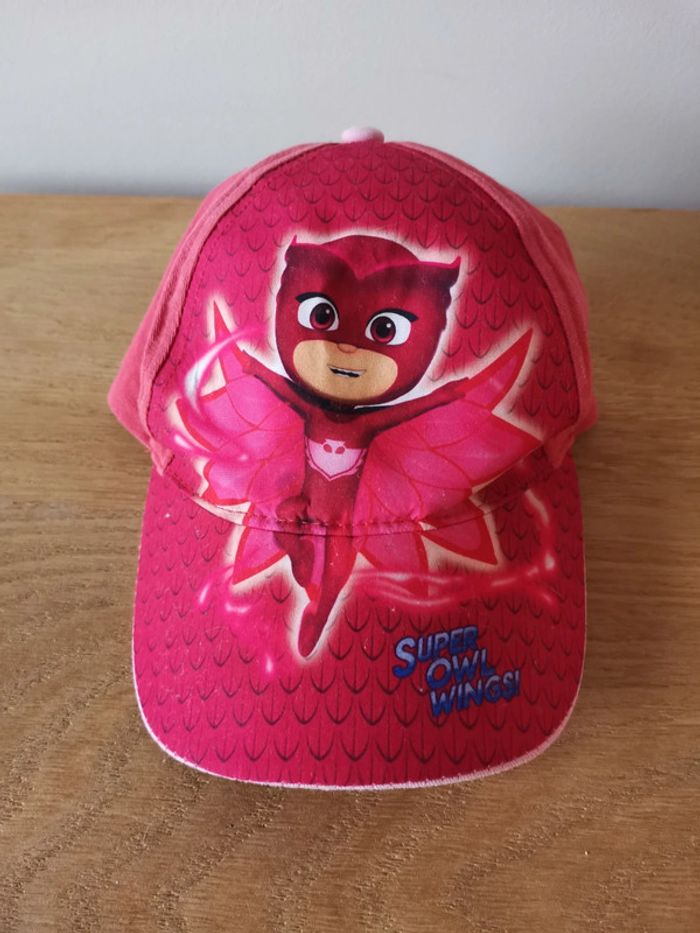 Casquette pyjamasques rouge taille 52