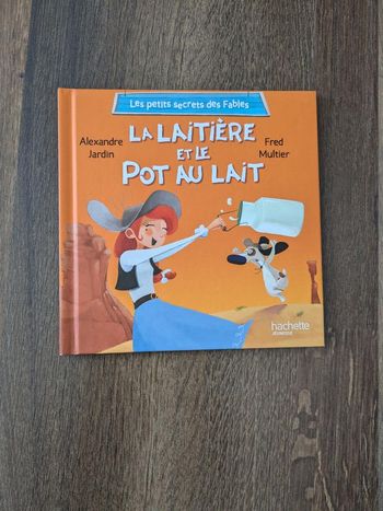 Livre Mac donald's Les petits secrets des fables La laitière et le pot au lait