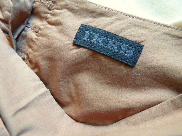 Jupe Femme IKKS 36 S kakie taille haute ceinture maille anglaise TBE - photo numéro 6