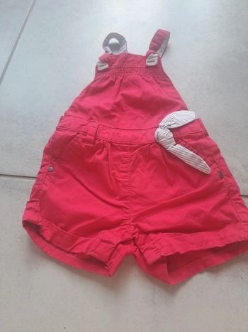 Combi short 6 mois