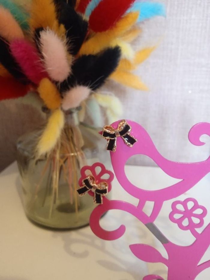 Boucles d'oreilles noeud