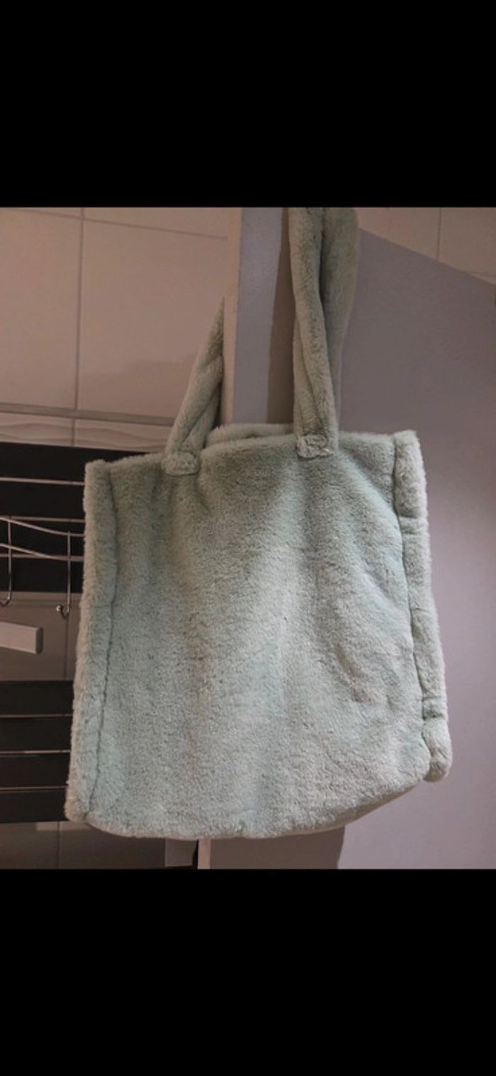 Sac à main pour femme en fausse fourrure