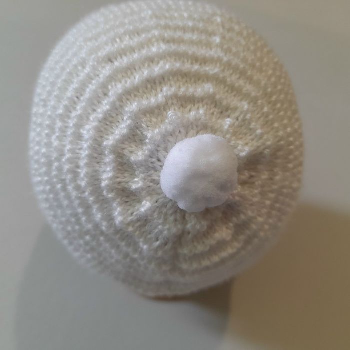 Ensemble 3 mois NEUF tricoté main - laine certifiée Oeko-Tex - photo numéro 5