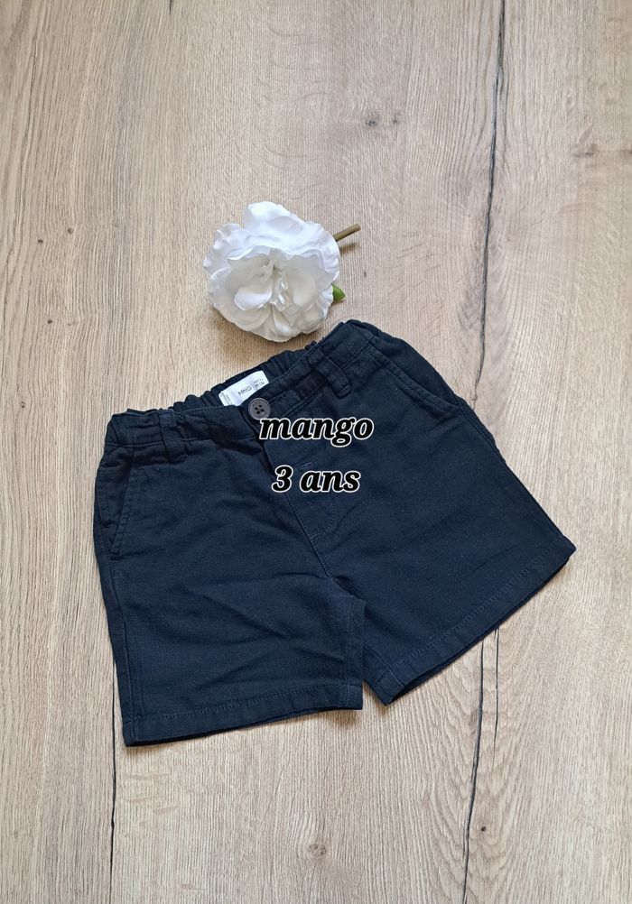 short en lin mango 3ans👧