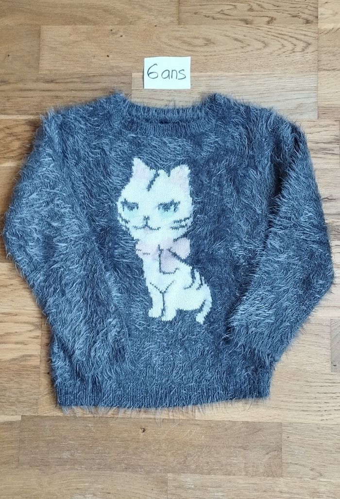 Pull fille 6 ans