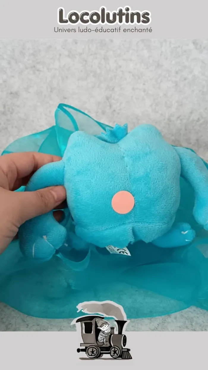 🚂 Peluche tristesse ▪ inspirée du livre La couleur des emotions - photo numéro 5