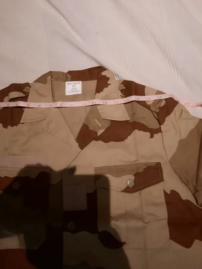 2 chemisettes militaire neuves taille M - photo numéro 5
