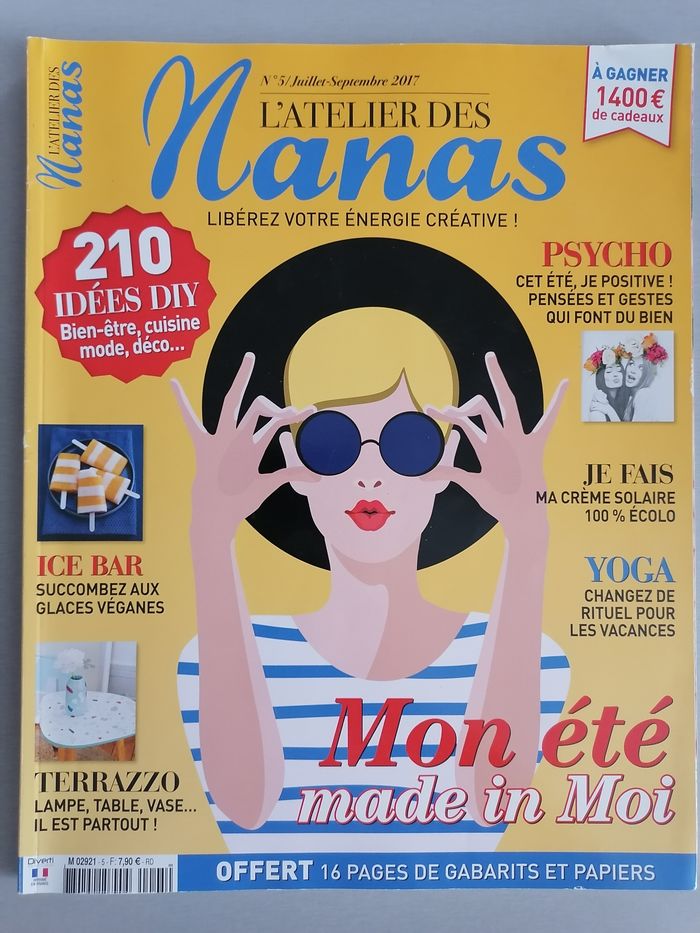 Lot 8 numéro revues loisirs - "L'atelier des nanas" - photo numéro 6