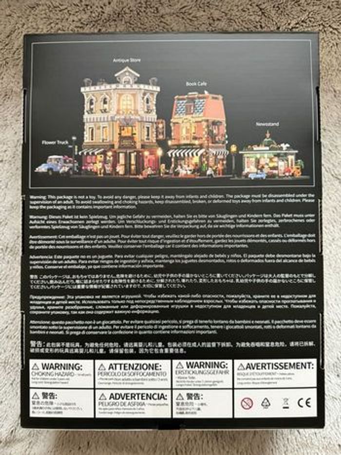 Funwhole - Lumibricks - Café Littéraire F9031 - 1718 pcs + LED neuf - photo numéro 2