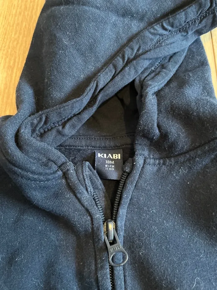 Veste à capuche 18mois - photo numéro 3