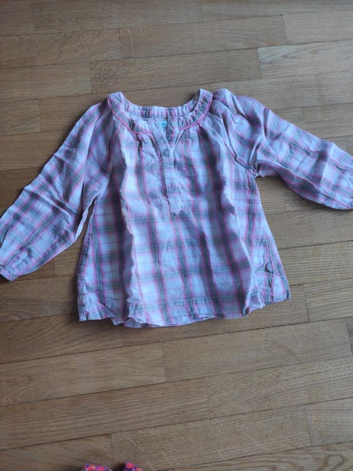 Chemise coton 12 mois