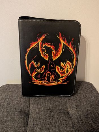 Livre range-carte Pokémon Dracaufeu Florizarre 