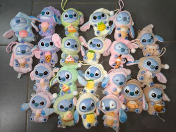 Gros stock peluche labubu stitch au choix neuve