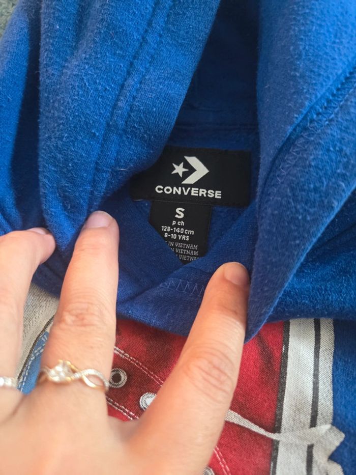 Sweat converse 8 10ans - photo numéro 2