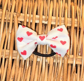 Élastique chouchou coeurs Neuf