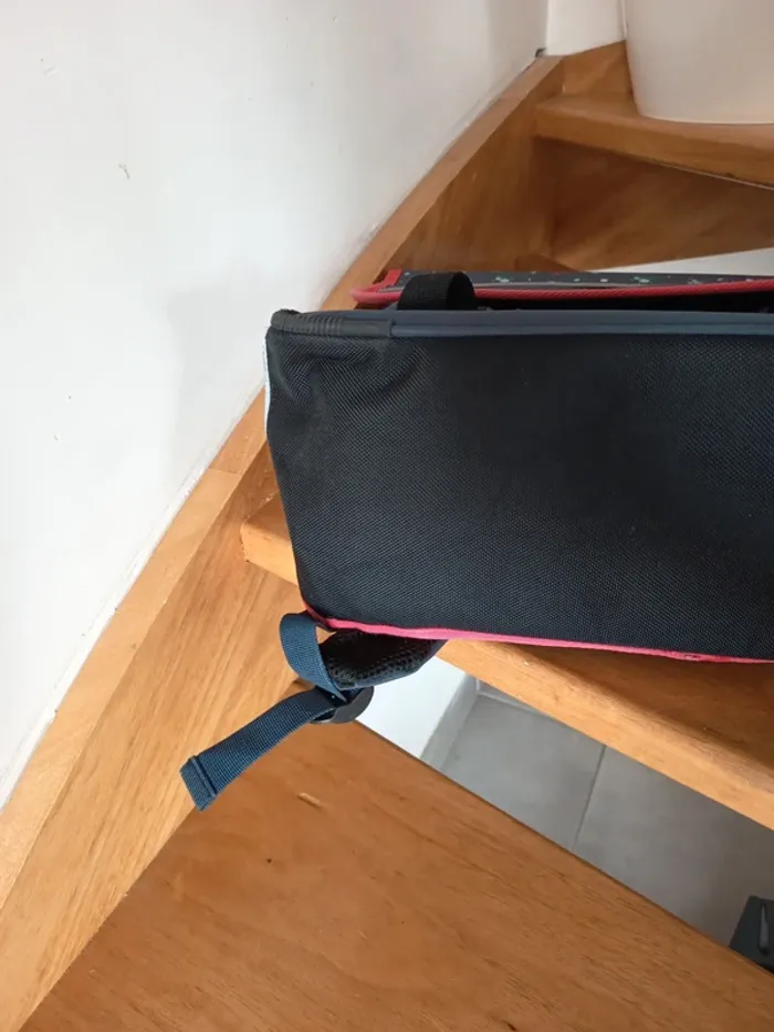 Cartable fille caméléon , 3 compartiments , fleurie - photo numéro 6