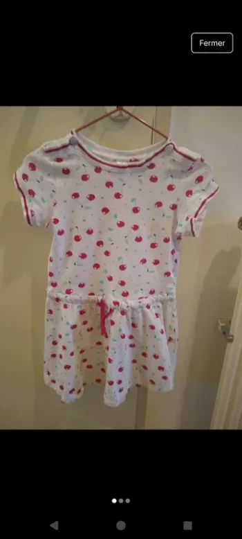 Robe d'été en coton