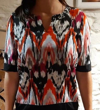 Haut vero moda S rouge noir