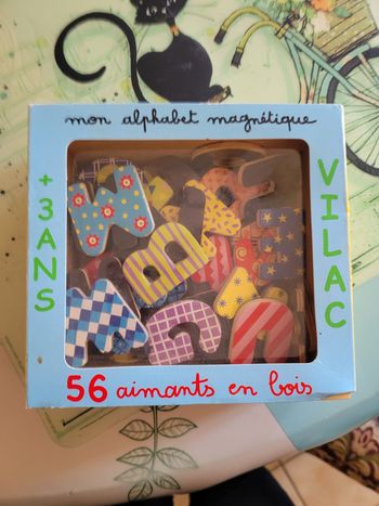 Lettre aimant tableau