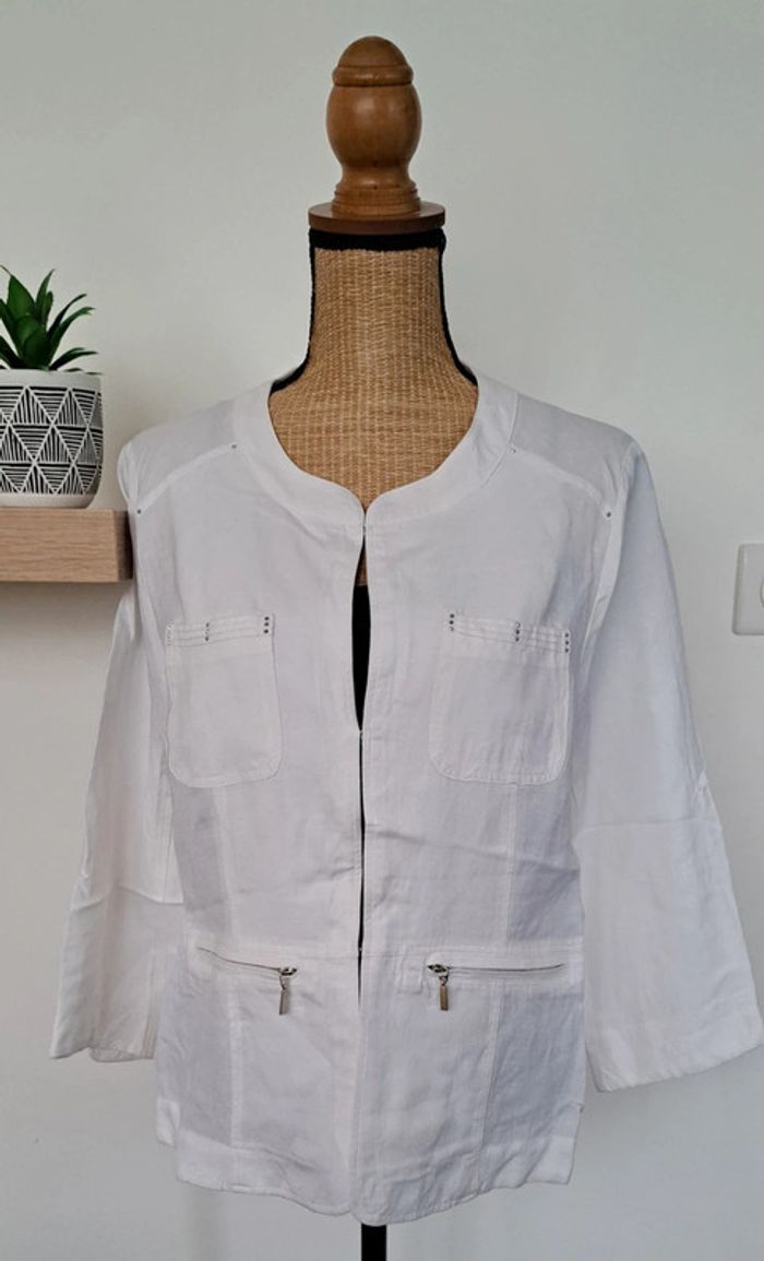 Veste blanche Armand Thiery - photo numéro 9