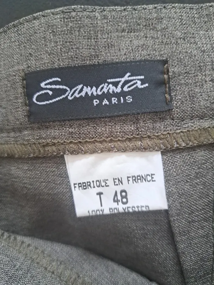 Pantalon droit Samanta Paris 48 - photo numéro 3