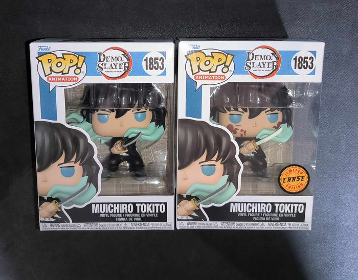 Lot 2 Figurines Funko Pop / Muichiro Tokito 1853 / Demon Slayer / ( 1 Chase + 1 Normal )