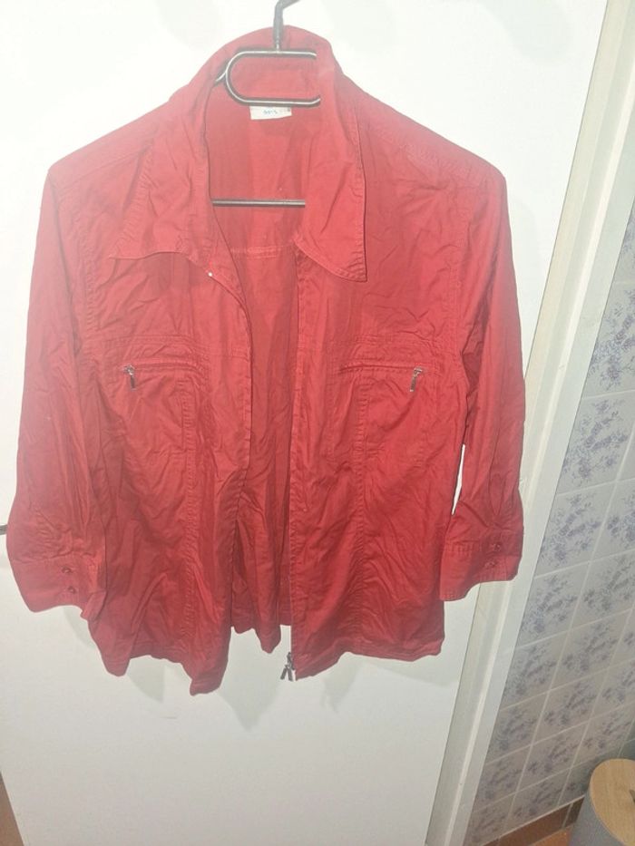 #veste rouge - photo numéro 5