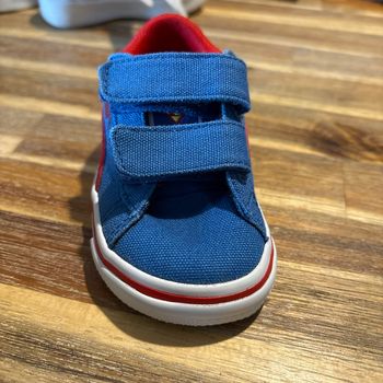 Basket puma bleu porté quelques fois bon état
