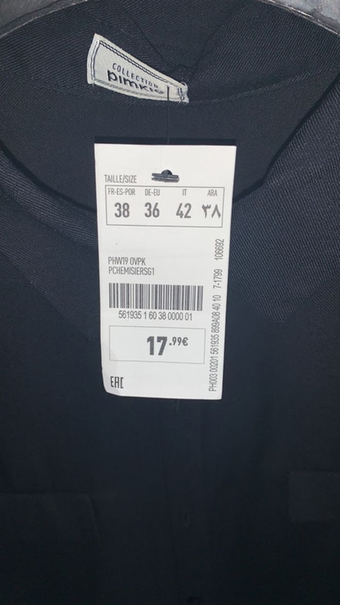 Chemise noir Pimkie - photo numéro 2