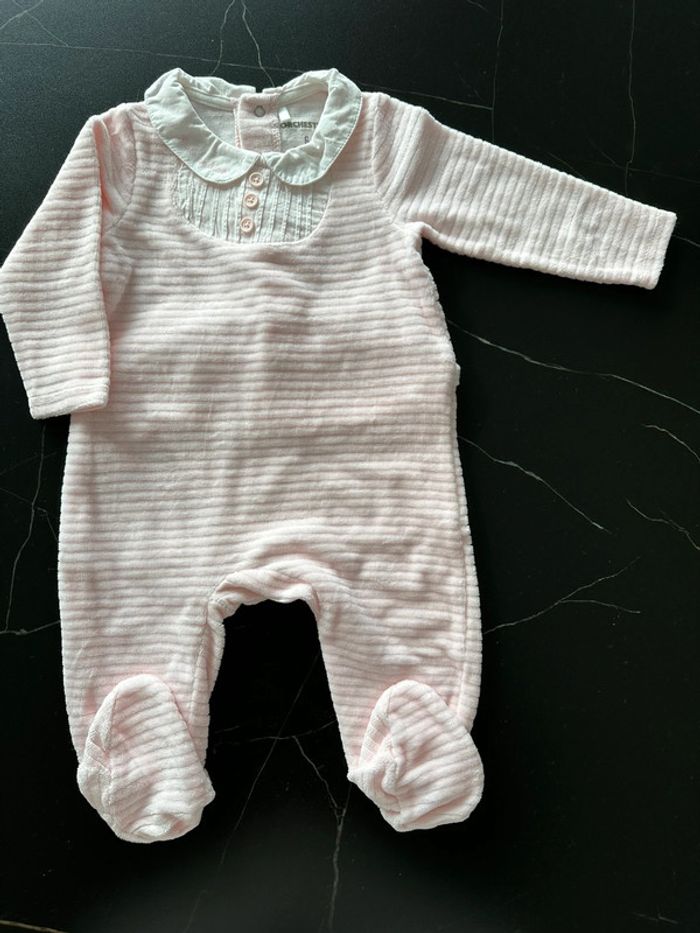 Pyjama grenouillère velours