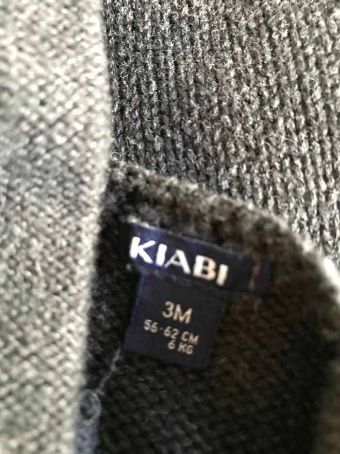Robe salopette tricot 3 mois kiabi - photo numéro 2
