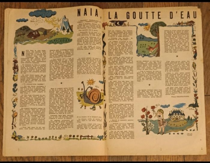 Ancien journal Francs jeux Filles N°205 1954 vintage - photo numéro 4