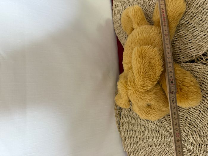 Peluche chien beige couché AIR DRY - photo numéro 3