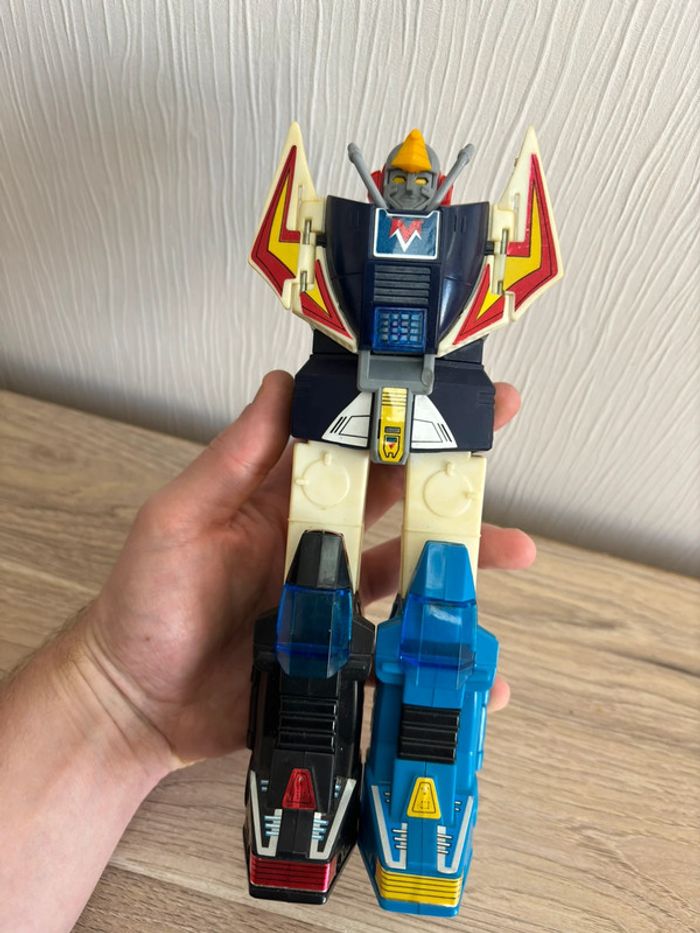 Vintage robot figurine Japanese DX Galactic Gale Baxingar Baxinger Takatoku Chogokin bootleg - photo numéro 6