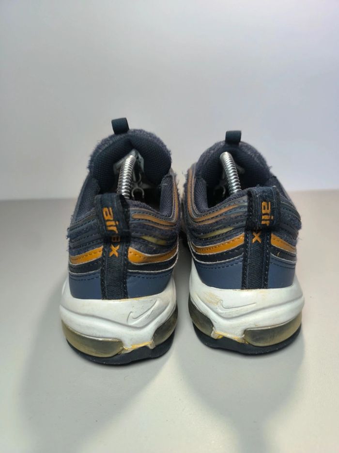 Baskets Nike air max 97 bleue marine pointure 39 - photo numéro 7