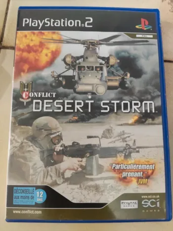 Jeu conflict desert storm sony ps2 PlayStation 2
