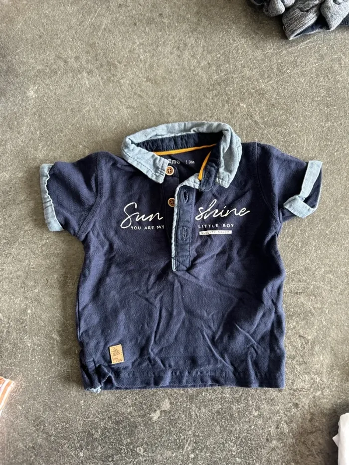 Lot de 4 tee-shirt manches courtes 3 mois - photo numéro 2