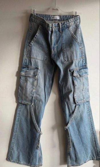 Pantalon cargo Zara 32