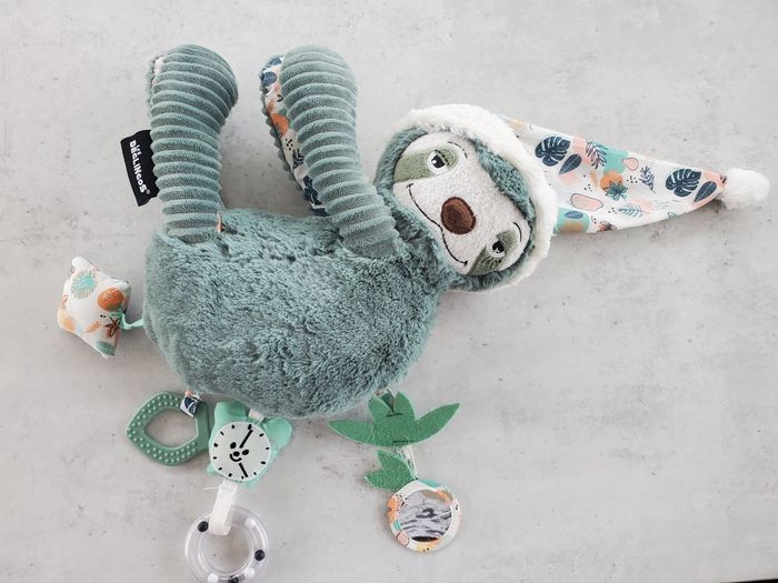 Peluche d'activité deglingo paresseux