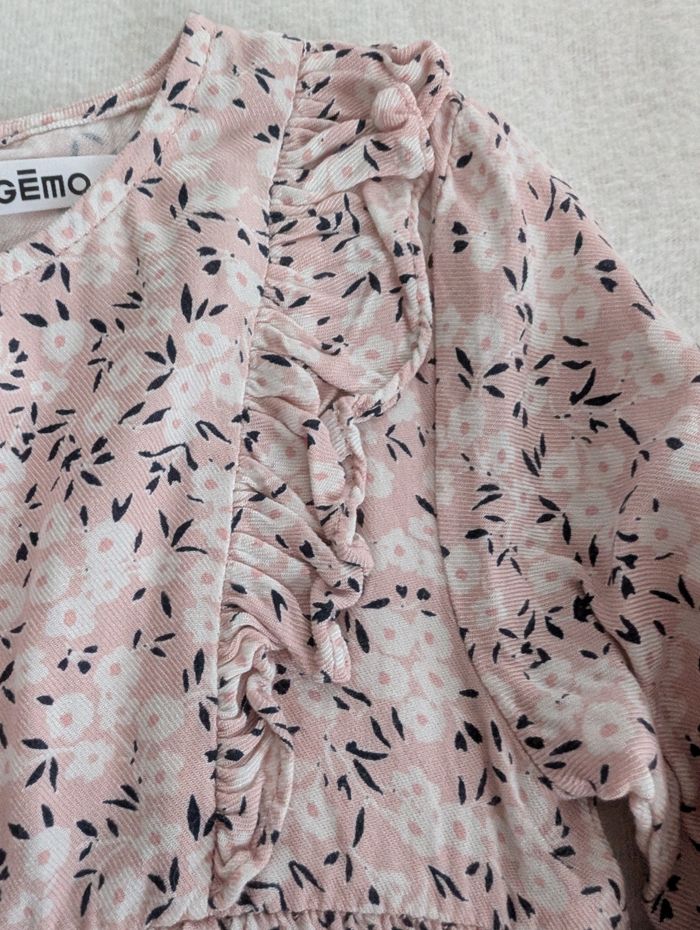 Blouse rose à fleurs - 3A - Gémo - photo numéro 7