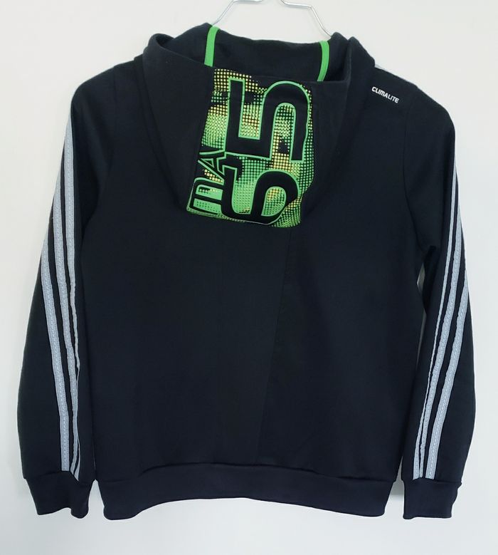 Sweat de Sport Adidas ClimaLite pour Garçon 10 ans - 140 cm - photo numéro 5