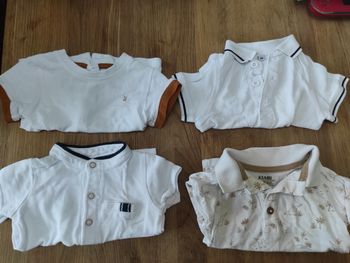 Lot Polos taille 3 mois