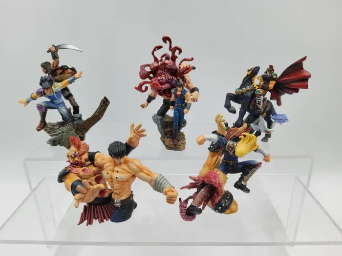 Hokuto No Ken Fist of the North Star Violence Vignette Figure – Complete Set