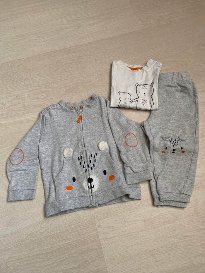 Ensemble garçon ourson