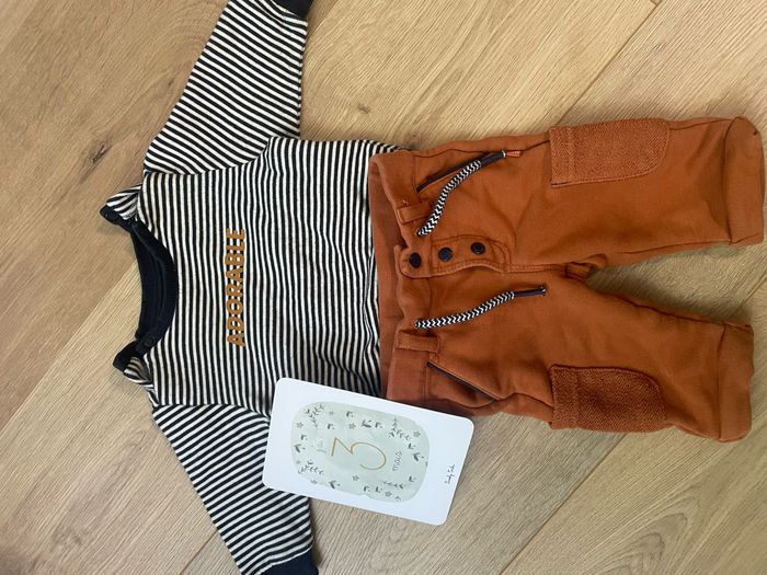 Ensemble garçon 3 mois