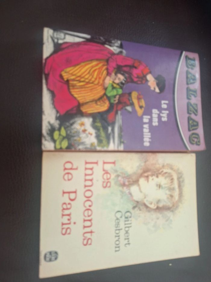 Lot 2 livres de poches classiques