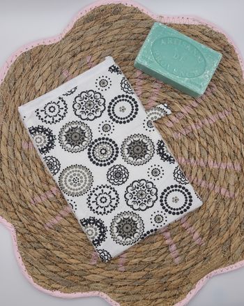 Gant de toilette adulte éponge de bambou