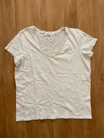 T-shirt blanc femme M